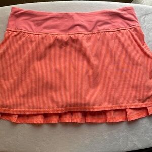 Lululemon Skirt size 6 Pink/Orange
